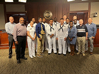 Visit  to Mayor Burgess of North Charleston