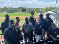 Visit with the River Dogs Baseball Team in Charleston, South Carolina